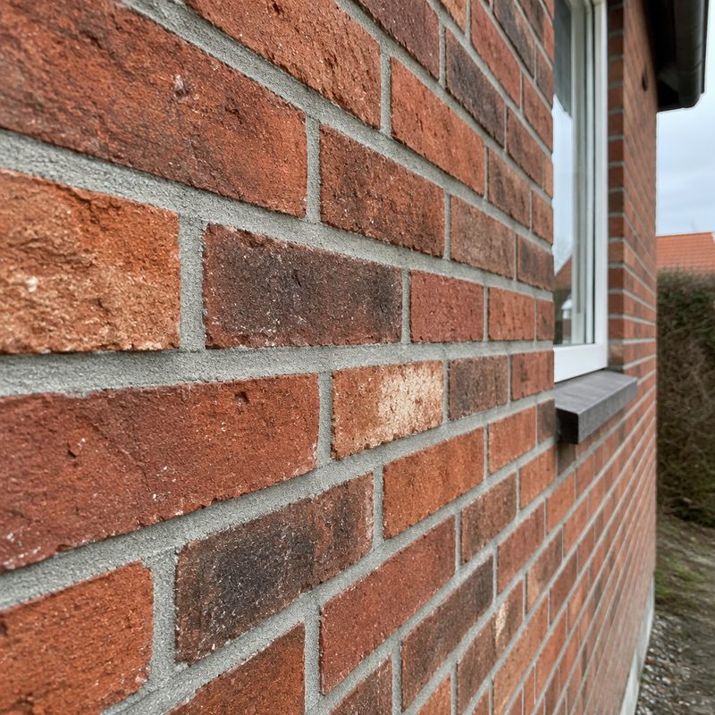 Entreprenør gennemgår projekttegninger sammen med boligejeren i et hus under totalrenovering